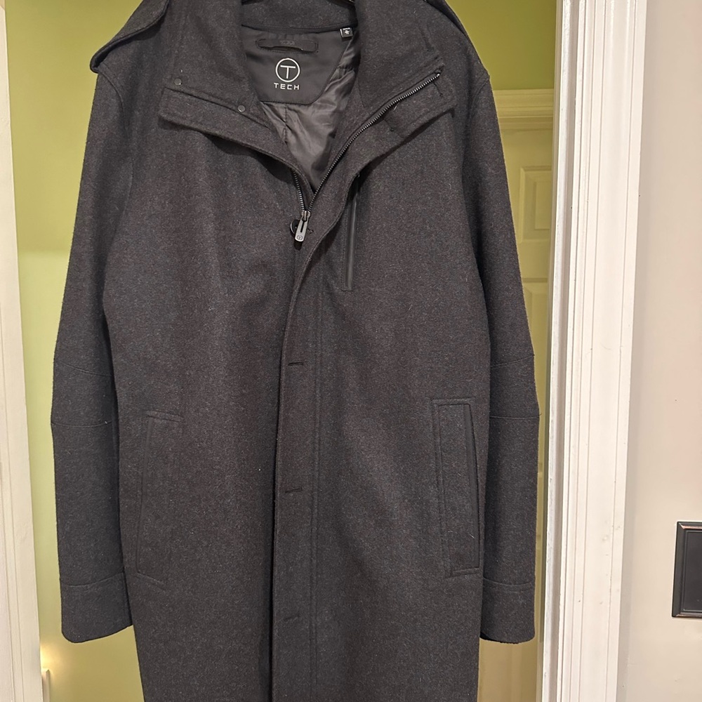 Men’s Tumi Tech wool blend coat